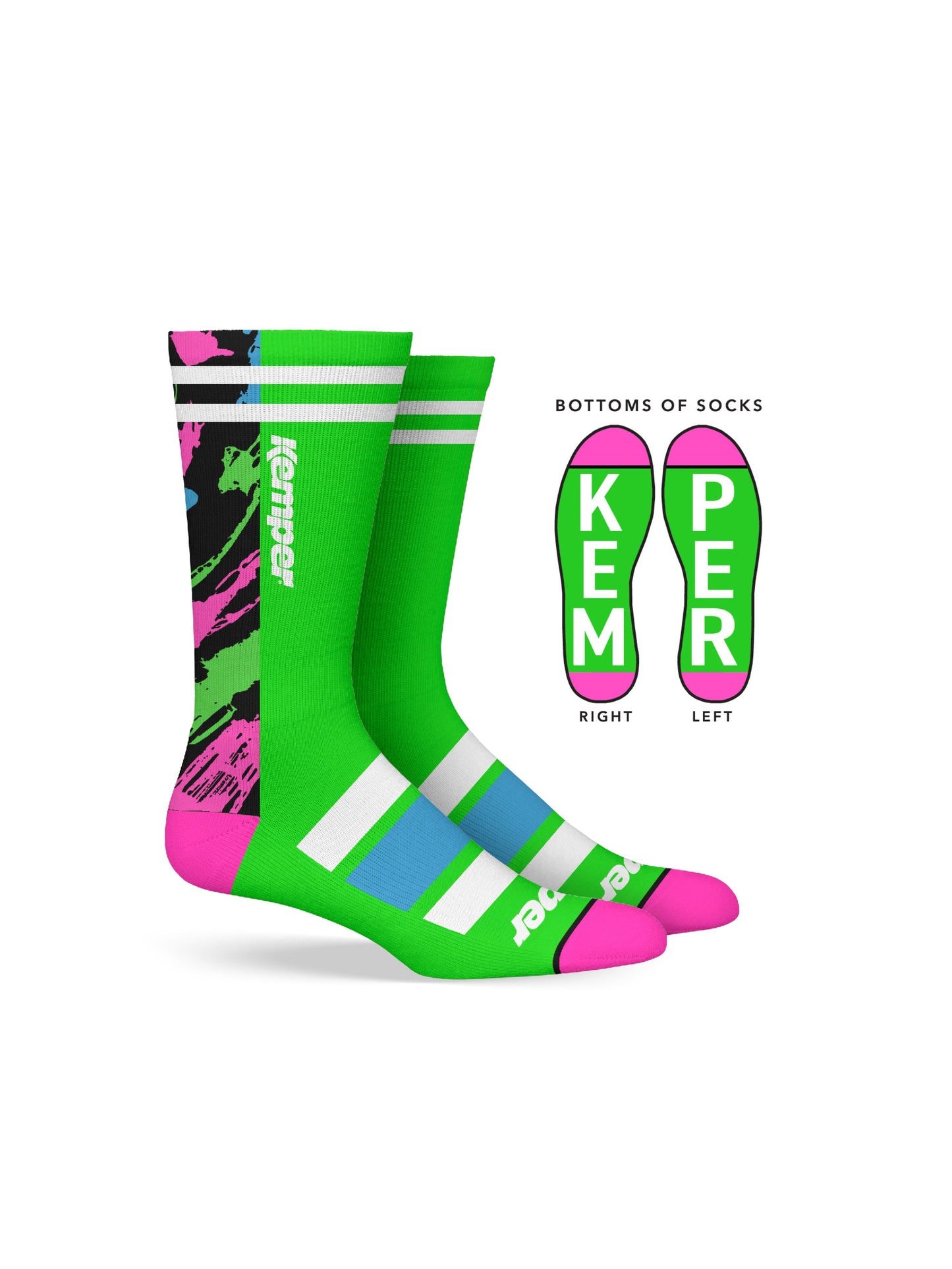 Kemper Snowboards Rampage Crew Sock