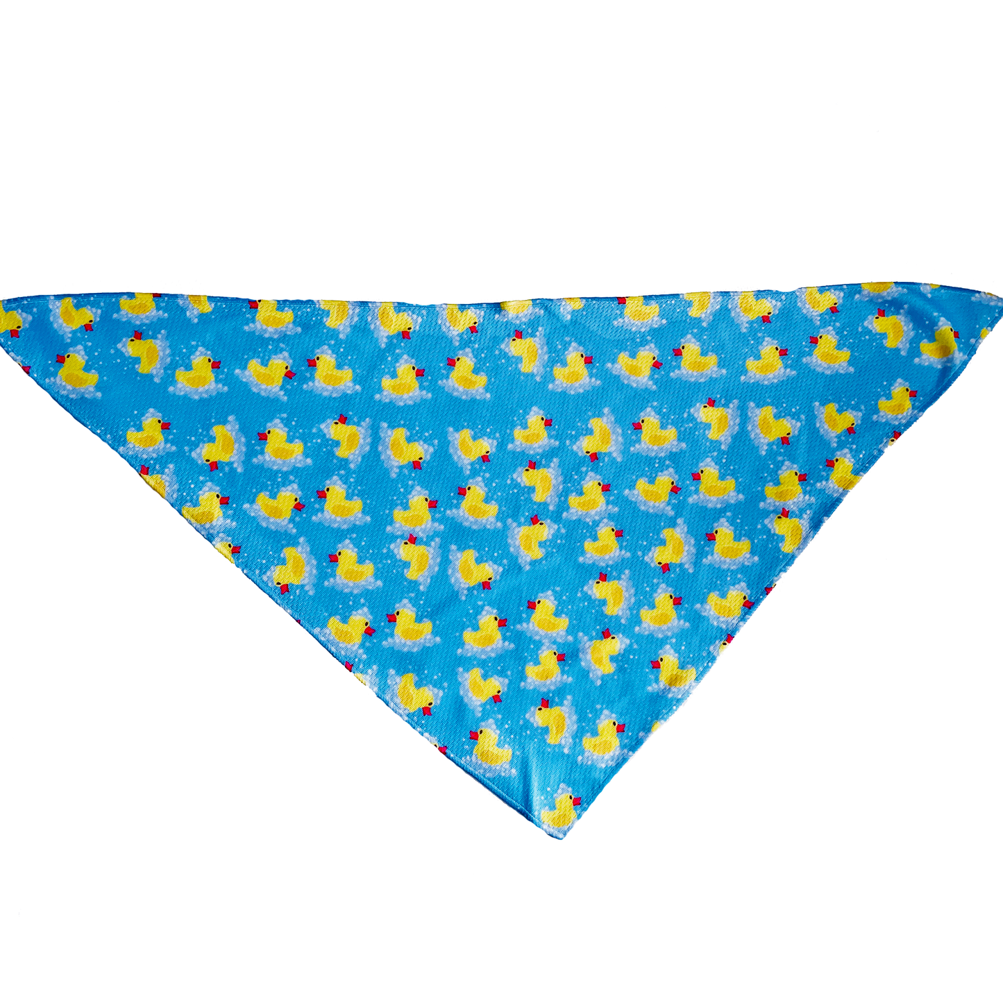 Rubber Duckies Tie On Dog Bandana