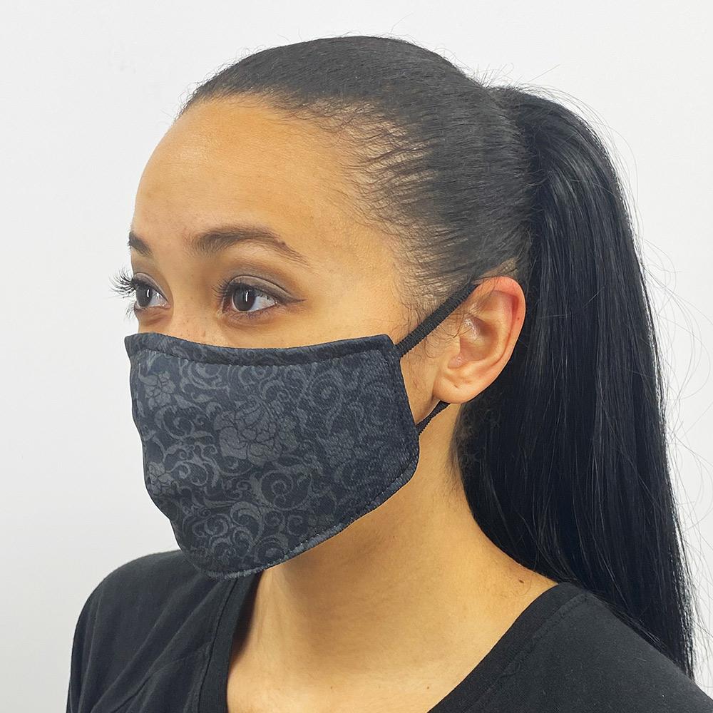 Black Lace Face Cover