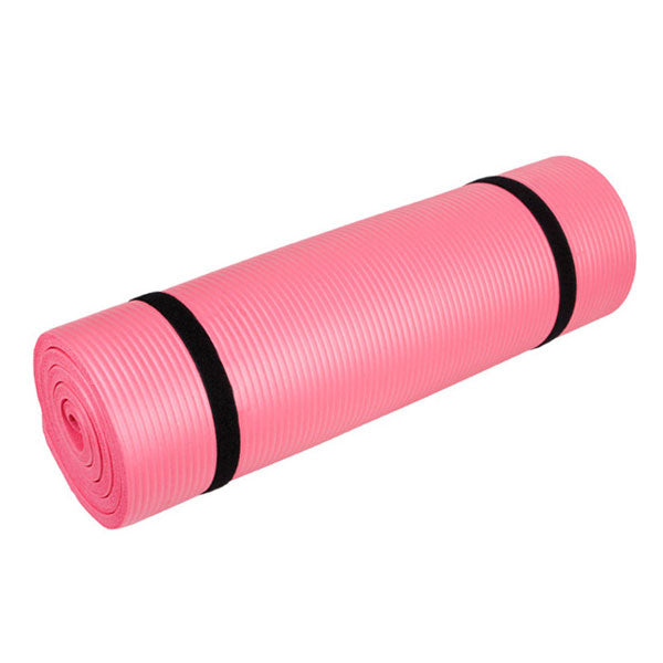 183x61x1cm Thick NBR Pure Color Anti-skid Yoga Mat