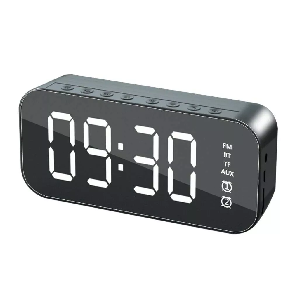 LED Display Alarm Clock Wireless Bluetooth Speaker