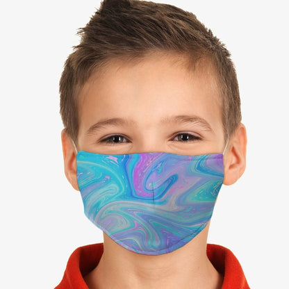 Youth Fantasy Swirl Face Cover